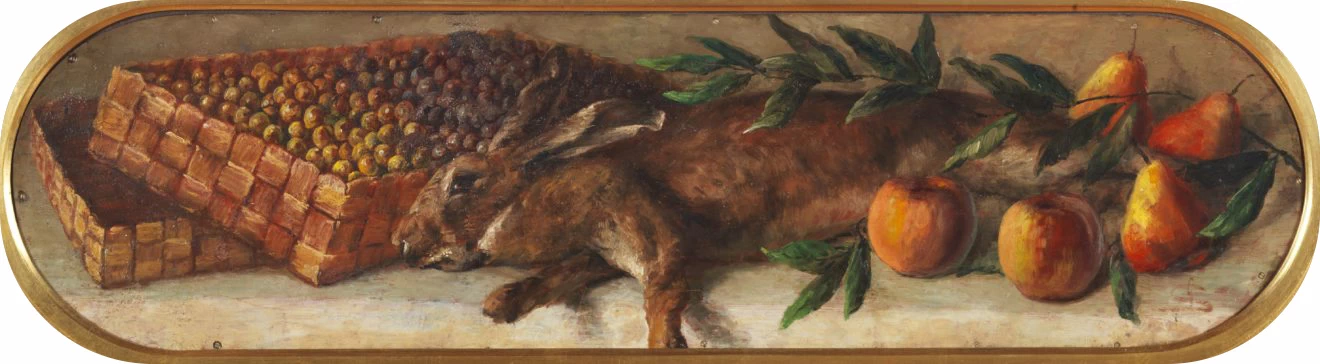Natura morta con lepre e frutta - MAG Museo Alto Garda, Galleria Civica G. Segantini, Arco (Trento)